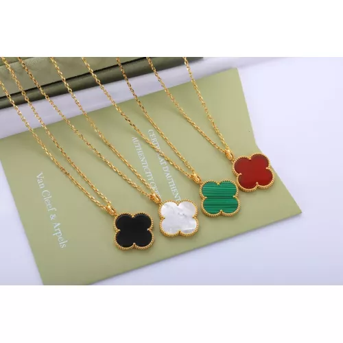 Cheap Van Cleef &amp; Arpels Necklaces For Women #1290196 Replica Wholesale [$36.00 USD] [ITEM#1290196] on Replica Van Cleef &amp; Arpels Necklaces