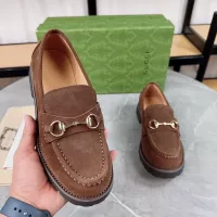 Cheap Gucci Oxfords Shoes For Women #1286166 Replica Wholesale [$102.00 USD] [ITEM#1286166] on Replica Gucci Oxfords Shoes