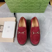 Cheap Gucci Oxfords Shoes For Women #1286168 Replica Wholesale [$102.00 USD] [ITEM#1286168] on Replica Gucci Oxfords Shoes