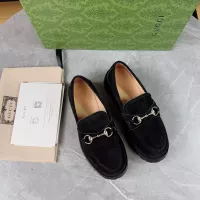 Cheap Gucci Oxfords Shoes For Women #1286172 Replica Wholesale [$102.00 USD] [ITEM#1286172] on Replica Gucci Oxfords Shoes