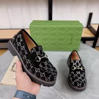 Cheap Gucci Oxfords Shoes For Women #1286178 Replica Wholesale [$102.00 USD] [ITEM#1286178] on Replica Gucci Oxfords Shoes