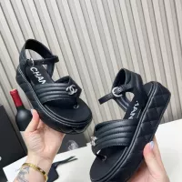 Cheap Chanel Sandal For Women #1286190 Replica Wholesale [$102.00 USD] [ITEM#1286190] on Replica Chanel Sandal