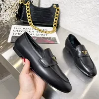 Cheap Prada Leather Shoes For Women #1286196 Replica Wholesale [$102.00 USD] [ITEM#1286196] on Replica Prada Leather Shoes