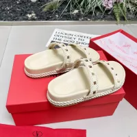 Cheap Valentino Slippers For Women #1286199 Replica Wholesale [$82.00 USD] [ITEM#1286199] on Replica Valentino Slippers