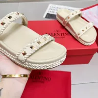 Cheap Valentino Slippers For Women #1286199 Replica Wholesale [$82.00 USD] [ITEM#1286199] on Replica Valentino Slippers