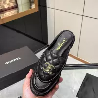 Cheap Chanel Slippers For Women #1286221 Replica Wholesale [$92.00 USD] [ITEM#1286221] on Replica Chanel Slippers