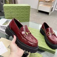 Cheap Gucci Oxfords Shoes For Women #1286240 Replica Wholesale [$98.00 USD] [ITEM#1286240] on Replica Gucci Oxfords Shoes