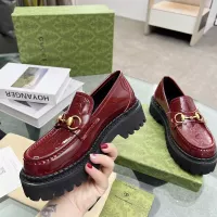 Cheap Gucci Oxfords Shoes For Women #1286240 Replica Wholesale [$98.00 USD] [ITEM#1286240] on Replica Gucci Oxfords Shoes