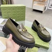 Cheap Gucci Oxfords Shoes For Women #1286242 Replica Wholesale [$98.00 USD] [ITEM#1286242] on Replica Gucci Oxfords Shoes