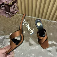 Cheap Yves Saint Laurent YSL Slippers For Women #1286250 Replica Wholesale [$100.00 USD] [ITEM#1286250] on Replica Yves Saint Laurent YSL Slippers