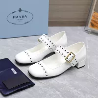 Cheap Prada High-heeled Shoes For Women #1286254 Replica Wholesale [$115.00 USD] [ITEM#1286254] on Replica Prada High-heeled Shoes