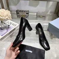 Cheap Prada High-heeled Shoes For Women #1286261 Replica Wholesale [$100.00 USD] [ITEM#1286261] on Replica Prada High-heeled Shoes