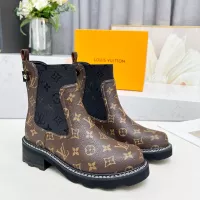 Cheap Louis Vuitton Boots For Women #1286281 Replica Wholesale [$102.00 USD] [ITEM#1286281] on Replica Louis Vuitton Boots