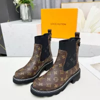 Cheap Louis Vuitton Boots For Women #1286281 Replica Wholesale [$102.00 USD] [ITEM#1286281] on Replica Louis Vuitton Boots