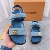 Cheap Louis Vuitton Sandal For Women #1286285 Replica Wholesale [$88.00 USD] [ITEM#1286285] on Replica Louis Vuitton Sandal