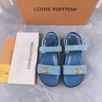 Cheap Louis Vuitton Sandal For Women #1286285 Replica Wholesale [$88.00 USD] [ITEM#1286285] on Replica Louis Vuitton Sandal