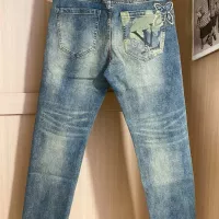 Cheap Louis Vuitton LV Jeans For Men #1286303 Replica Wholesale [$48.00 USD] [ITEM#1286303] on Replica Louis Vuitton LV Jeans