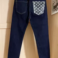 Cheap Louis Vuitton LV Jeans For Men #1286317 Replica Wholesale [$48.00 USD] [ITEM#1286317] on Replica 