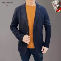 Cheap Thom Browne Jackets Long Sleeved For Men #1286453 Replica Wholesale [$68.00 USD] [ITEM#1286453] on Replica Thom Browne Jackets