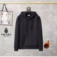 Cheap Prada Hoodies Long Sleeved For Men #1286606 Replica Wholesale [$45.00 USD] [ITEM#1286606] on Replica Prada Hoodies