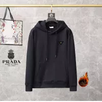 Cheap Prada Hoodies Long Sleeved For Men #1286610 Replica Wholesale [$45.00 USD] [ITEM#1286610] on Replica Prada Hoodies