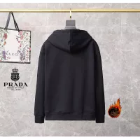 Cheap Prada Hoodies Long Sleeved For Men #1286610 Replica Wholesale [$45.00 USD] [ITEM#1286610] on Replica Prada Hoodies