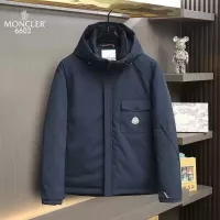 Cheap Moncler Down Feather Coat Long Sleeved For Men #1286621 Replica Wholesale [$132.00 USD] [ITEM#1286621] on Replica Moncler Down Feather Coat