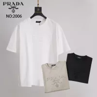 Cheap Prada T-Shirts Short Sleeved For Men #1286645 Replica Wholesale [$32.00 USD] [ITEM#1286645] on Replica Prada T-Shirts