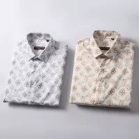 Cheap Louis Vuitton LV Shirts Long Sleeved For Men #1286665 Replica Wholesale [$45.00 USD] [ITEM#1286665] on Replica Louis Vuitton LV Shirts