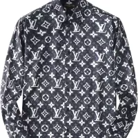 Cheap Louis Vuitton LV Shirts Long Sleeved For Men #1286669 Replica Wholesale [$45.00 USD] [ITEM#1286669] on Replica Louis Vuitton LV Shirts