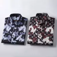 Cheap Louis Vuitton LV Shirts Long Sleeved For Men #1286670 Replica Wholesale [$45.00 USD] [ITEM#1286670] on Replica Louis Vuitton LV Shirts