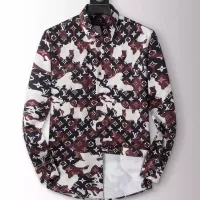 Cheap Louis Vuitton LV Shirts Long Sleeved For Men #1286671 Replica Wholesale [$45.00 USD] [ITEM#1286671] on Replica Louis Vuitton LV Shirts