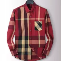 Cheap Burberry Shirts Long Sleeved For Men #1286677 Replica Wholesale [$42.00 USD] [ITEM#1286677] on Replica Burberry Shirts