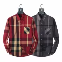 Cheap Burberry Shirts Long Sleeved For Men #1286677 Replica Wholesale [$42.00 USD] [ITEM#1286677] on Replica Burberry Shirts