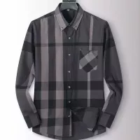 Cheap Burberry Shirts Long Sleeved For Men #1286678 Replica Wholesale [$42.00 USD] [ITEM#1286678] on Replica Burberry Shirts