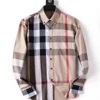 Cheap Burberry Shirts Long Sleeved For Men #1286685 Replica Wholesale [$42.00 USD] [ITEM#1286685] on Replica Burberry Shirts