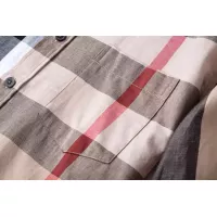 Cheap Burberry Shirts Long Sleeved For Men #1286685 Replica Wholesale [$42.00 USD] [ITEM#1286685] on Replica Burberry Shirts