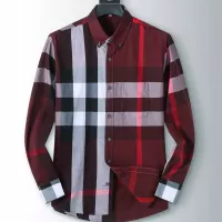 Cheap Burberry Shirts Long Sleeved For Men #1286686 Replica Wholesale [$42.00 USD] [ITEM#1286686] on Replica Burberry Shirts