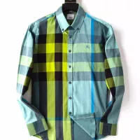 Cheap Burberry Shirts Long Sleeved For Men #1286690 Replica Wholesale [$42.00 USD] [ITEM#1286690] on Replica Burberry Shirts