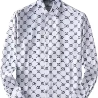 Cheap Gucci Shirts Long Sleeved For Men #1286692 Replica Wholesale [$45.00 USD] [ITEM#1286692] on Replica Gucci Shirts