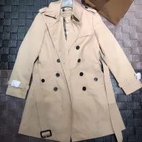 Cheap Burberry Trench Coat Long Sleeved For Women #1286732 Replica Wholesale [$135.00 USD] [ITEM#1286732] on Replica Burberry Trench Coat