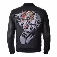 Cheap Philipp Plein PP Jackets Long Sleeved For Men #1286779 Replica Wholesale [$88.00 USD] [ITEM#1286779] on Replica Philipp Plein PP Jackets