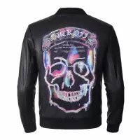 Cheap Philipp Plein PP Jackets Long Sleeved For Men #1286781 Replica Wholesale [$88.00 USD] [ITEM#1286781] on Replica Philipp Plein PP Jackets