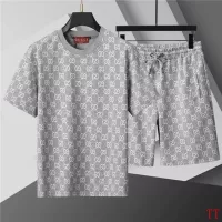 Cheap Gucci Tracksuits Short Sleeved For Men #1287128 Replica Wholesale [$60.00 USD] [ITEM#1287128] on Replica Gucci Tracksuits