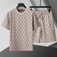 Cheap Gucci Tracksuits Short Sleeved For Men #1287129 Replica Wholesale [$60.00 USD] [ITEM#1287129] on Replica Gucci Tracksuits