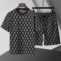 Cheap Gucci Tracksuits Short Sleeved For Men #1287132 Replica Wholesale [$60.00 USD] [ITEM#1287132] on Replica Gucci Tracksuits