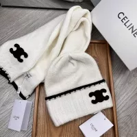 Cheap Celine Hat and Scarf Set #1287361 Replica Wholesale [$52.00 USD] [ITEM#1287361] on Replica Celine Hat and Scarf and Glove Set