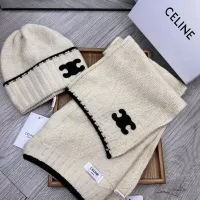 Cheap Celine Hat and Scarf Set #1287362 Replica Wholesale [$52.00 USD] [ITEM#1287362] on Replica Celine Hat and Scarf and Glove Set