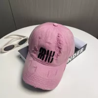 Cheap MIU MIU Caps #1287499 Replica Wholesale [$27.00 USD] [ITEM#1287499] on Replica MIU MIU Caps