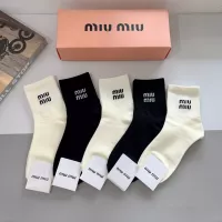 Cheap MIU MIU Socks #1287514 Replica Wholesale [$27.00 USD] [ITEM#1287514] on Replica MIU MIU Socks